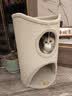 兽牌树洞剑麻桶猫窝猫抓板一体剑麻猫爬架双层大猫屋半封闭式四季通用 燕麦奶白丨三层剑麻桶 实拍图