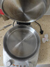 美的（Midea）小钢炮电饼铛不锈钢0涂层【定时调火】2026新款家用40mm加大加深双面加热烙饼煎饼锅电煎锅自营SE1 实拍图