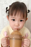 卡特医生奶瓶防胀气新生婴儿硅胶0-6个月仿母乳防吐奶瓶 【0-3月】仿真喂养奶瓶 150ml 圆孔-咖色 实拍图