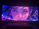 AOC 爱攻34英寸QD-OLED 175Hz 0.03ms 原生10bit 硬件低蓝光 8W音响 曲面带鱼游戏电竞显示器AG346UCD 实拍图