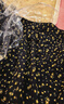 伊芙丽（eifini）【朱珠同款】法式优雅收腰显瘦V领雪纺碎花连衣裙女2026新款 黑色 L 115-130斤 晒单实拍图