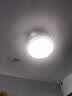 长城LED北欧隐形风扇灯客厅餐厅卧室简约吊扇灯一体2026中山电扇灯具 实拍图