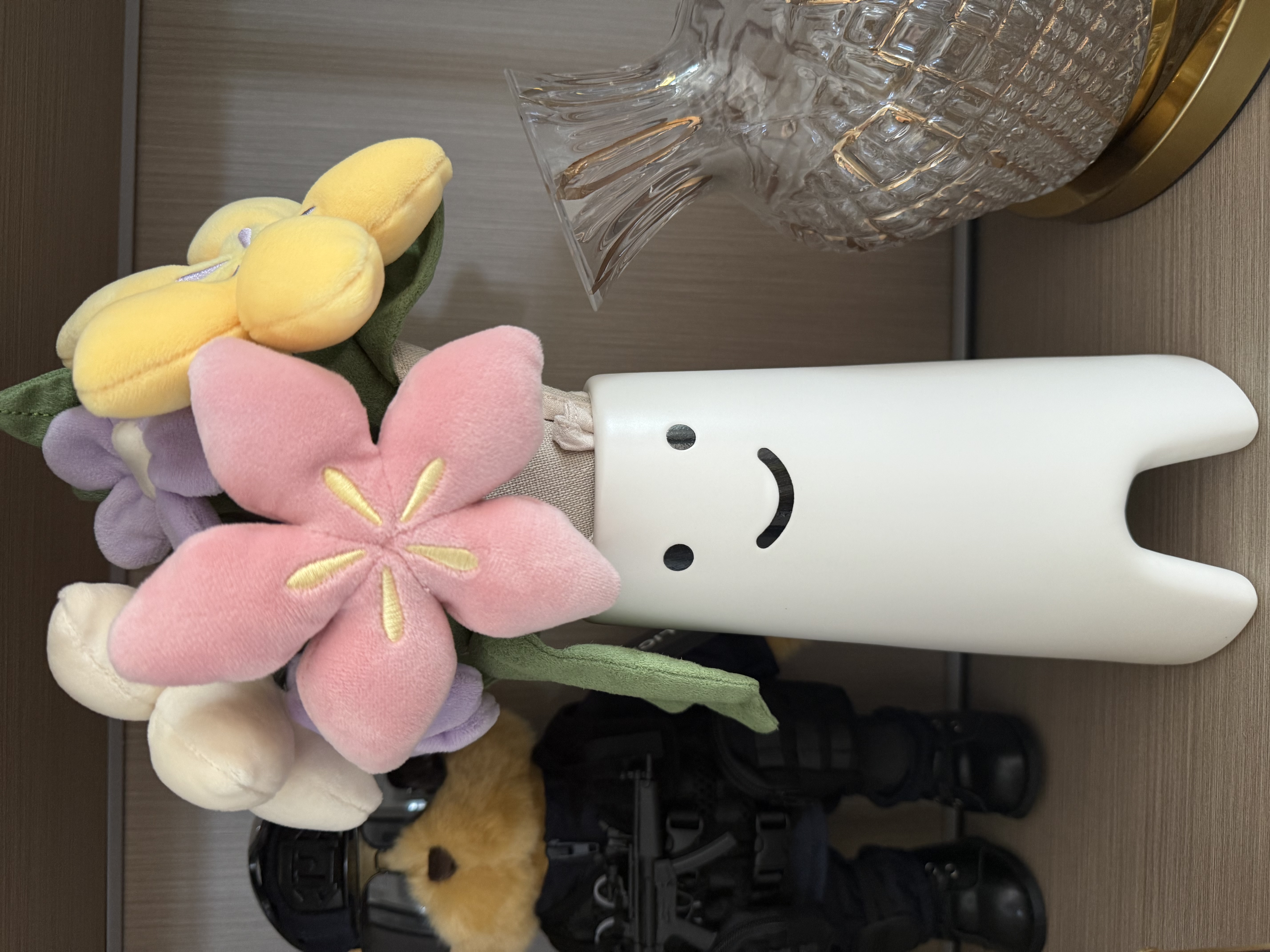宜家（IKEA）FROVAXT弗洛维希创意花瓶客厅摆件家居桌面装饰品餐厅 白色20cm 实拍图