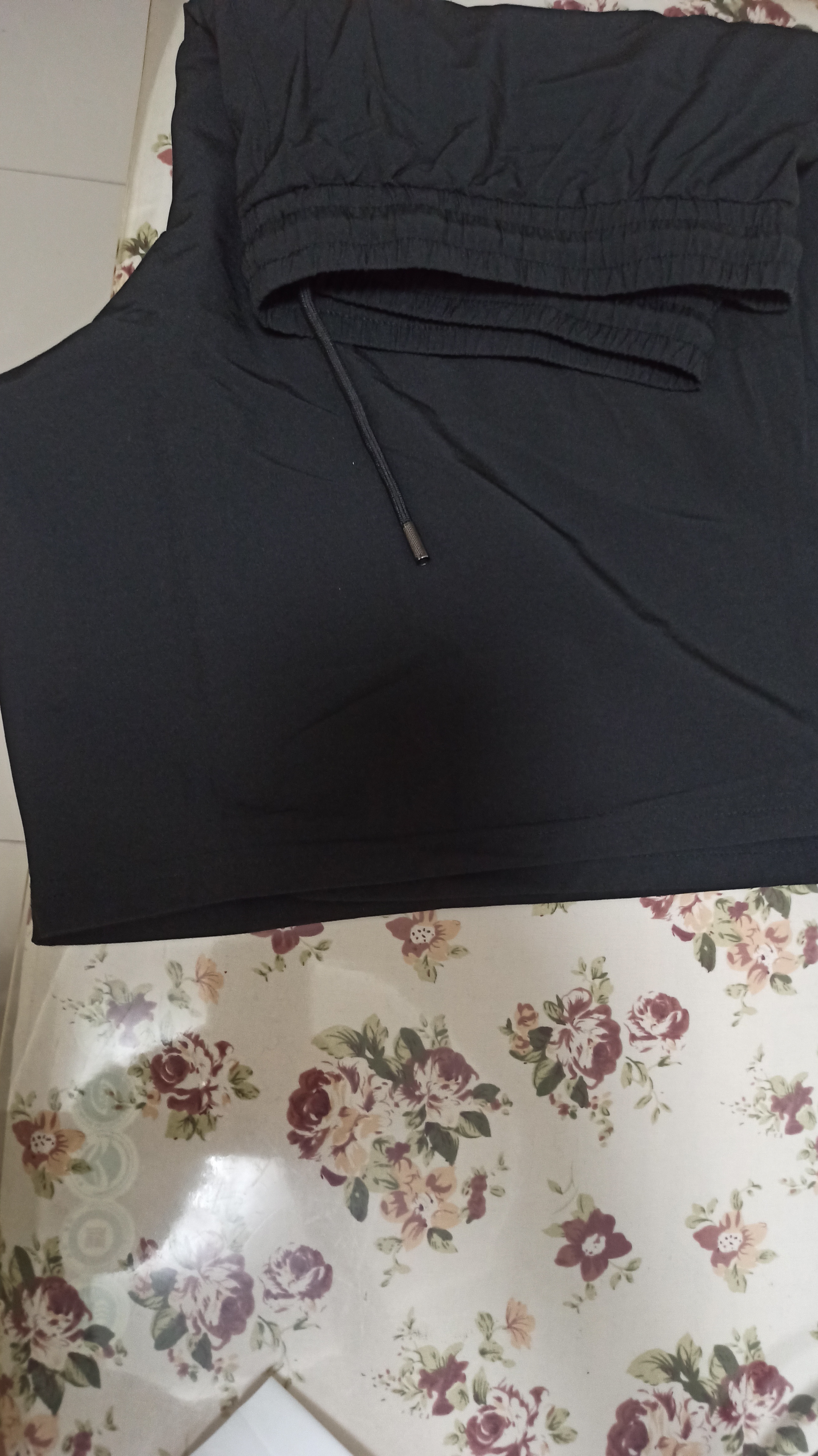 真维斯（Jeanswest）男士中裤夏季冰丝凉感运动跑步休闲短裤男生轻薄速干纯色五分裤 实拍图