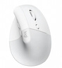 罗技（Logitech）Lift人体工学鼠标 垂直鼠标 小手鼠标 无线蓝牙鼠标 3台设备秒切换 带Logi Bolt接收器 白色 实拍图