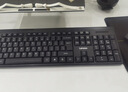 联想（Lenovo）KN210键盘鼠标套装 2.4G无线键鼠套装 全尺寸商务办公  笔记本电脑键盘台式机一体机 黑色 实拍图