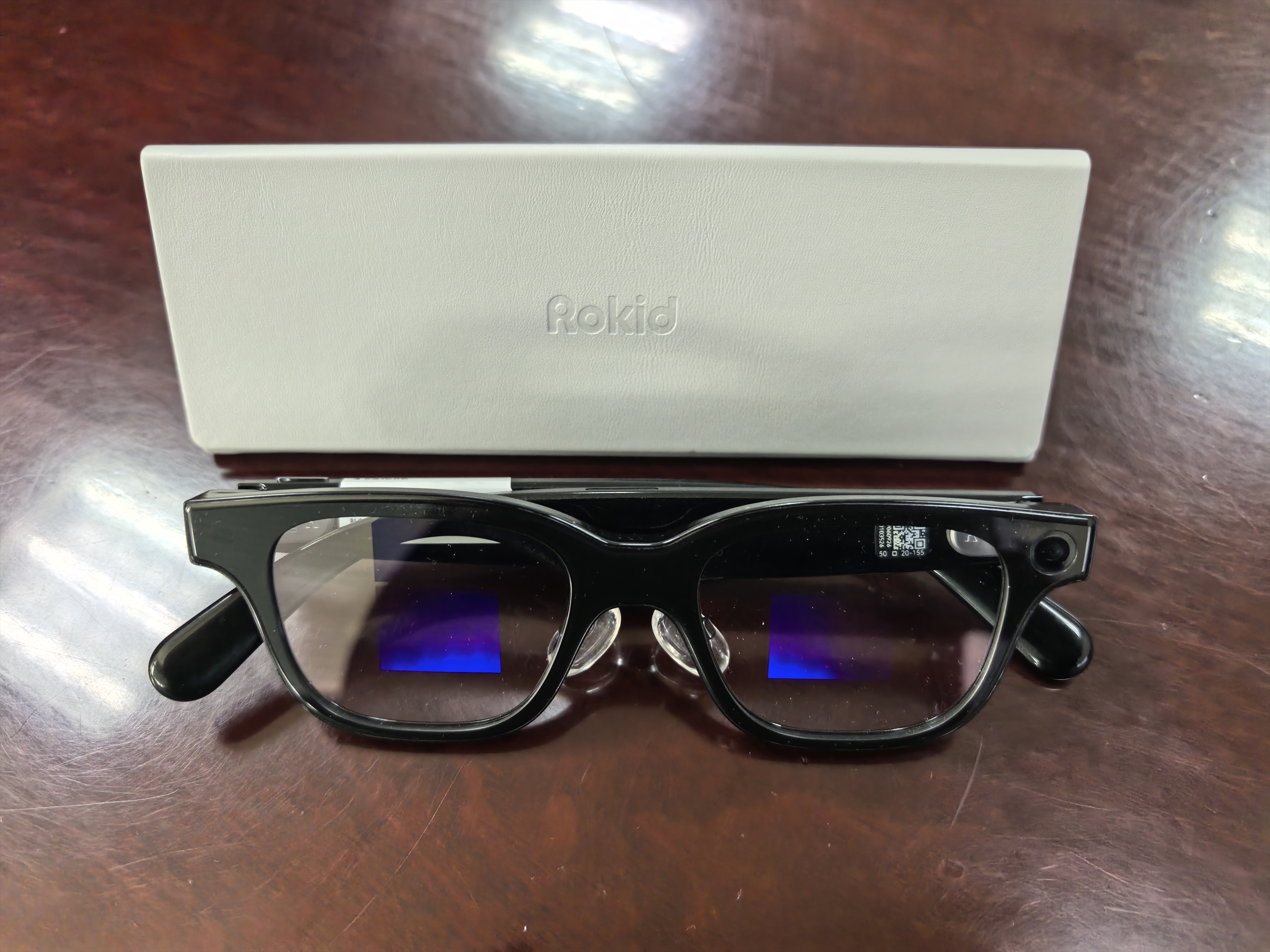 ROKID Glasses乐奇AI眼镜 智能眼镜 【最快30分钟送达】AR眼镜 拍照导航翻译AI智能体 礼物 灵伴科技 实拍图