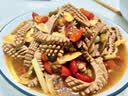 SHUANG YU一次性饭盒方形带盖750ml*20套好运满满食品水果外卖纸碗打包餐盒 实拍图