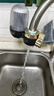 美的（Midea）水龙头过滤器家用厨房自来水净水器 活性炭12级精滤 可清洗 除氯除异味除垢 通用安装前置滤水器 1机1芯【可冲洗滤芯】活性炭增强版滤芯 实拍图