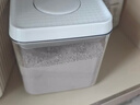 佳帮手按压式密封罐食品级厨房五谷杂粮收纳盒零食干货防潮储物罐1L 实拍图