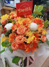 冉子花坊鲜花速递同城配送向日葵混搭抱抱桶玫瑰送女友爱人生日礼物真鲜花 抱抱桶混搭 实拍图