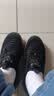 骆驼牌 男士户外休闲鞋徒步透气网面厚底男鞋 P16M391022 黑色 39 实拍图