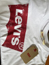 Levi's李维斯情侣美式宽松印花时尚简约舒适潮流纯棉圆领短袖T恤 白色 002A0-0000 2XL 实拍图