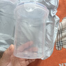 塑料密封罐干货罐茶叶家用通明罐子厨房五谷杂粮收纳盒储物罐子 密封罐 2个 1000ml 实拍图