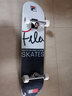 斐乐（FILA）滑板专业男女生青少年成人初学者四轮刷街代步双翘滑板  蓝色经典 实拍图