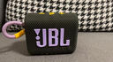 JBL GO4 音乐金砖四代 便携式蓝牙音箱 低音炮 户外音箱 迷你小音响 极速充电长续航 防水防尘 蓝色 实拍图