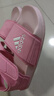 阿迪达斯（adidas）童鞋露脚趾儿童凉鞋夏季款男童女童魔术贴软底小大童沙滩鞋GW0344 IH3634 粉色 33 码/1uk/脚长20cm 实拍图