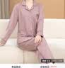 俞兆林中老年妈妈睡衣女春夏送礼纯色棉质婆婆大码休闲老人家居服套装 实拍图