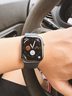 Apple/苹果 Watch S11 智能手表GPS款42毫米深空灰色铝金属表壳黑色运动型表带S/M MEUG4CH/B 实拍图