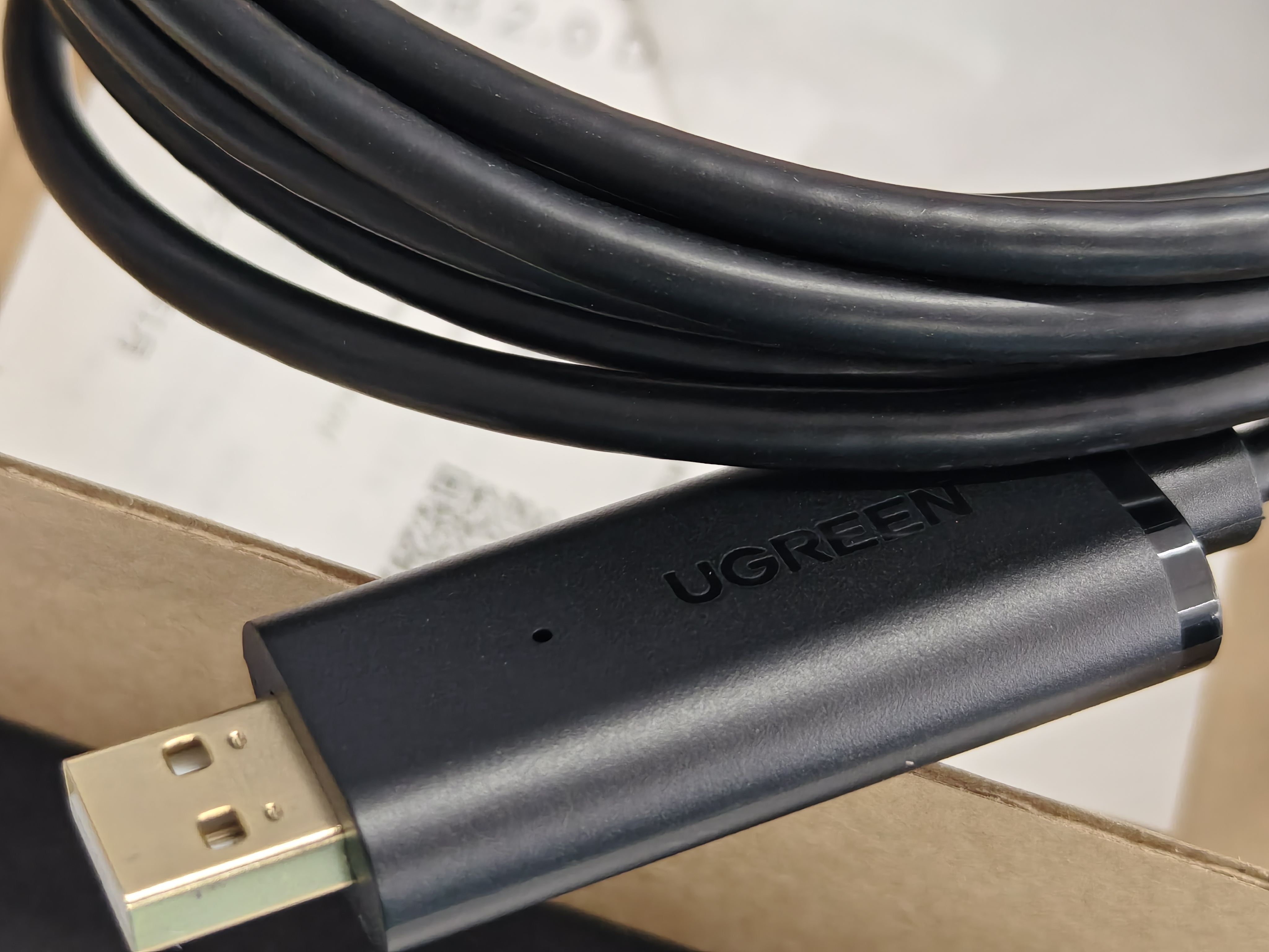 绿联USB2.0对拷线 公对公双USB口电脑数据互传互拷 传输连接线共享键盘鼠标适用笔记本台式机2米20233 实拍图