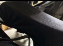 Aseblarm椅子扶手垫办公座椅电竞座椅扶手增高垫把手垫手肘手臂枕垫通用 黑色-【人体工学曲面款】一对装 实拍图