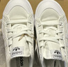 adidas NIZZA PLATFORM厚底增高运动帆布鞋女阿迪达斯三叶草 一号黑/白   36 实拍图