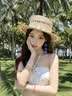 南木熊泳衣女2026新款比基尼三件套高级感显瘦ins性感纯欲海边度假温泉 海星挂脖白色泳衣三件套 均码 建议【80-115斤】 实拍图