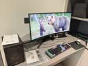华硕VG34VQL3A 34英寸电竞显示器2K WQHD曲面带鱼屏 180Hz高刷 HDR400 125%sRGB广色域HVA屏1ms 实拍图