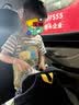 嘟嘟家宝宝套装卡通夏季男童背带短裤女童背心儿童两件套童装 豆绿色110 晒单实拍图
