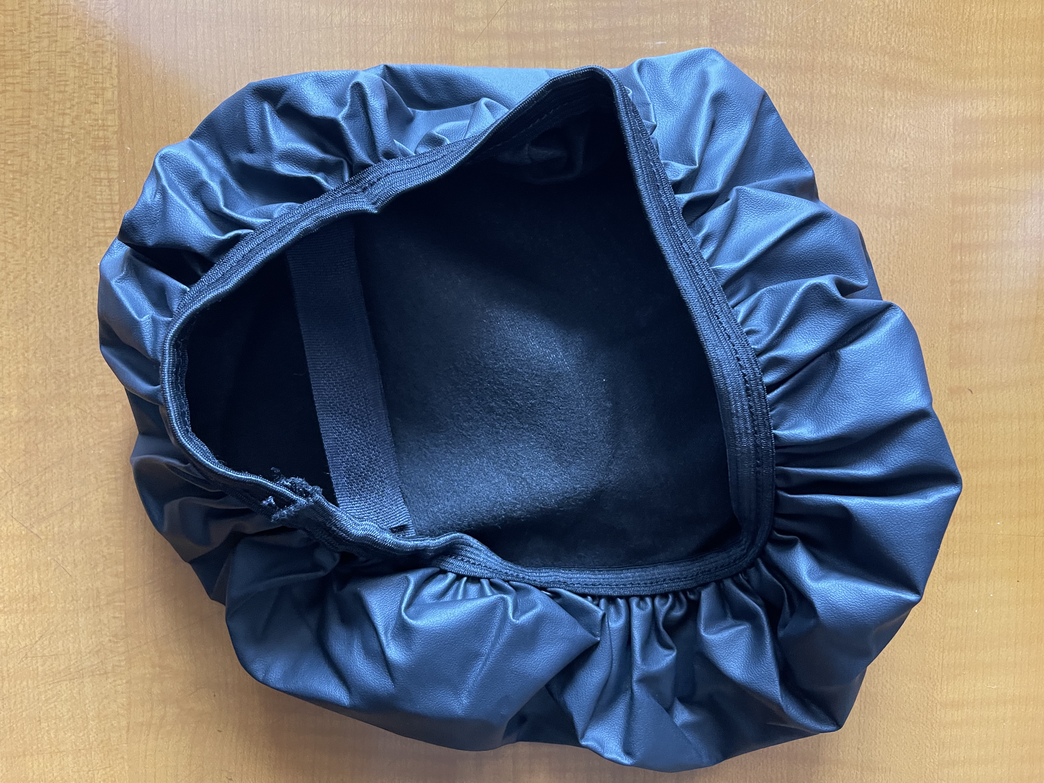 牧安宁电动车坐垫套电瓶座套防水防晒皮革四季通用自行代步踏板车隔热  实拍图