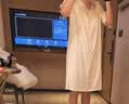 猫人【七夕礼物送女友】睡衣女士冰丝睡裙夏带胸垫法式纯欲家居服2XL 实拍图