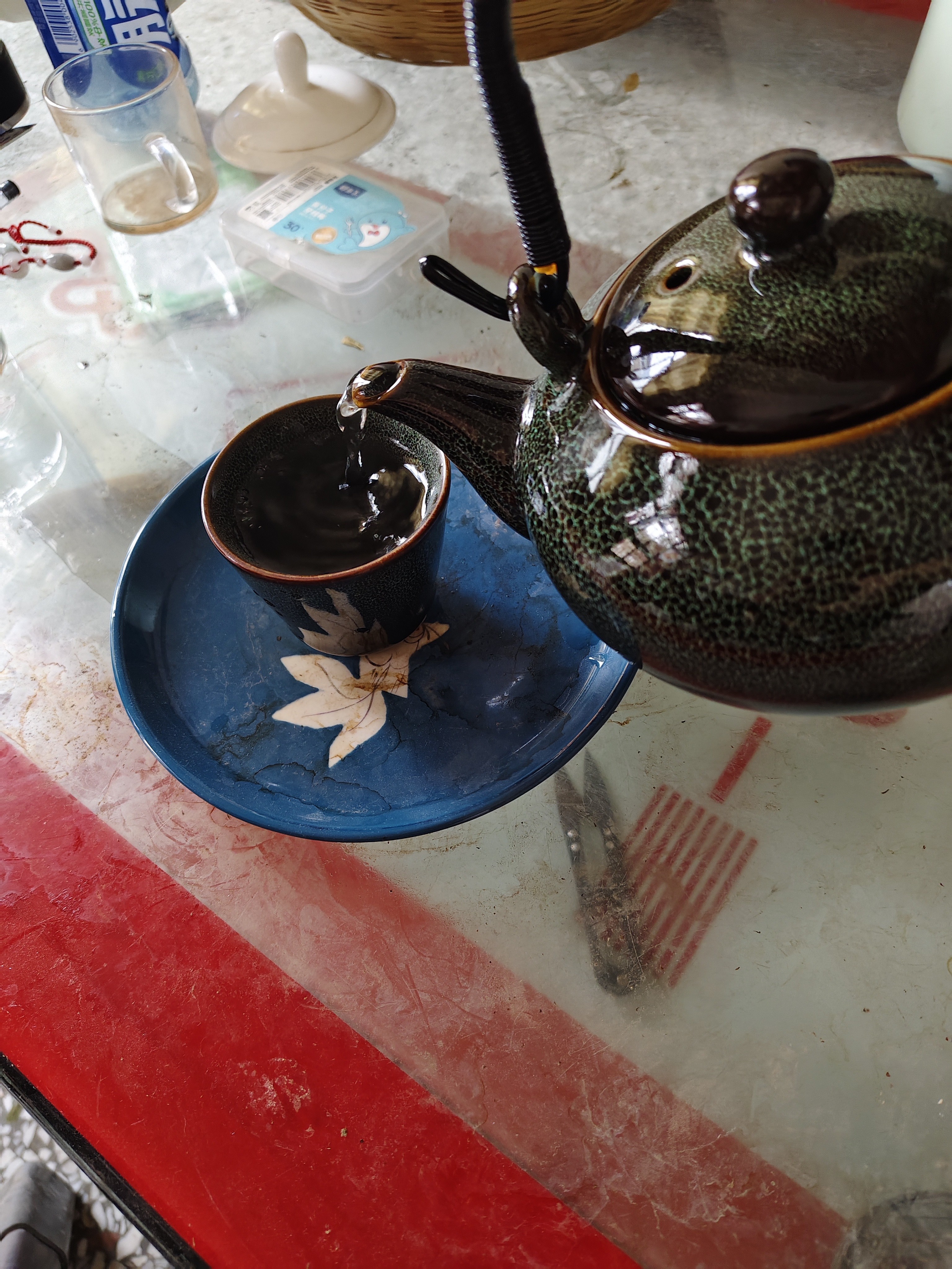 豪峰2026新款整套窑变茶具套装家用泡茶壶茶杯提梁壶伴手礼送老师礼物 实拍图