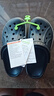 卡骆驰（CROCS）贝雅卡骆班洞洞鞋|205089 黑色/白色-066   39 (240mm)   实拍图