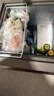 海尔（Haier）100L单温冰柜小型家用小冰柜减霜一级能效冷藏冷冻转换深冷冷柜小冰箱BC/BD-100GHW9D价保618 实拍图