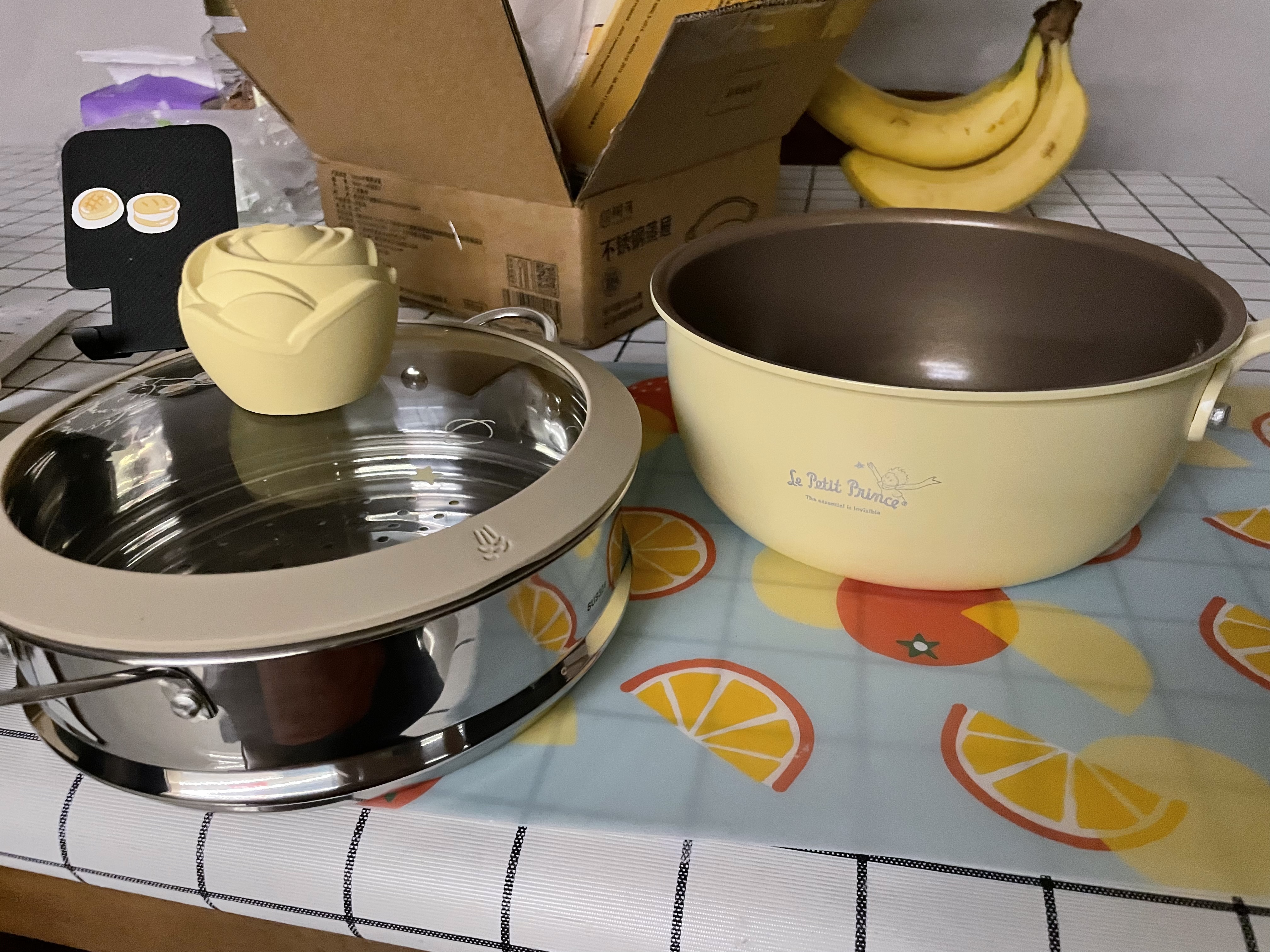 树可小王子联名不粘奶锅陶瓷小煮锅汤锅泡面一人食小锅婴儿宝宝辅食锅 实拍图