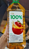 汇源100%苹果汁2000ml*1瓶实惠大桶家庭分享聚餐游玩畅享2L 实拍图