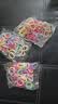 高弹力橡皮经高弹力皮筋女童扎头发宝宝发圈韩系简约毛巾圈发绳 小揪揪发圈200根（颜色随机） 实拍图