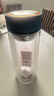 富光 男女士双层玻璃杯 高硼硅泡茶杯 茶水分离水杯带茶隔杯子500ml 实拍图