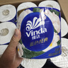 维达（Vinda）有芯卷纸 蓝色经典4层200克*27卷 山茶花香 卫生纸卷筒纸纸巾整箱 实拍图