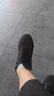 鸿星尔克跑步鞋夏季透气男鞋轻薄网面通勤休闲跑鞋户外慢跑运动鞋子经典款 正黑/深冷灰-2113 40 实拍图
