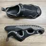 CROCS卡骆驰男士激浪酷网凉鞋|205289 黑色-001 40(250mm)  实拍图