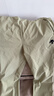 迪桑特（DESCENTE）TRAINING系列男士PT ZERO透气轻薄梭织运动长裤 LK-浅卡其色 2XL (185/92A) 实拍图