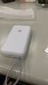 小米（MI）3C认证自带线充电宝 20000 22.5W浅灰可上飞机/火车便携  iPhone可用户外储能电源 实拍图