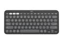 罗技（Logitech）时尚系列K390无线蓝牙键盘 超薄便携 K380升级版 黑色 79键 实拍图