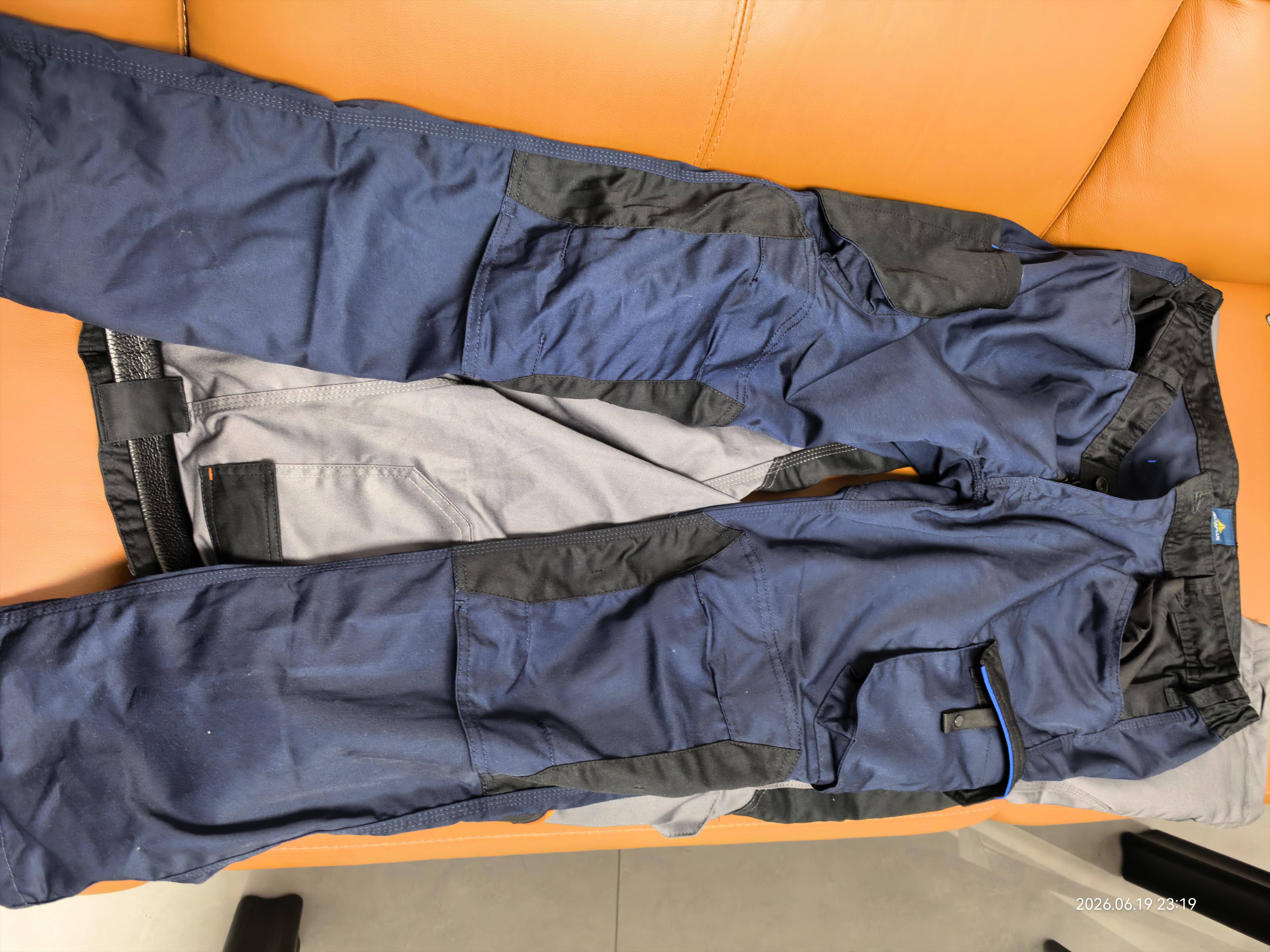 代尔塔 马克2系列工装夹克款 工作服工装裤 多工具袋设计 405108 藏青色-工装裤 405109 XL 实拍图