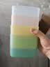 特百惠（Tupperware）冷藏1L*4件套保鲜盒蔬菜水果收纳盒食品级密封冰箱储物盒 彩色盖 实拍图