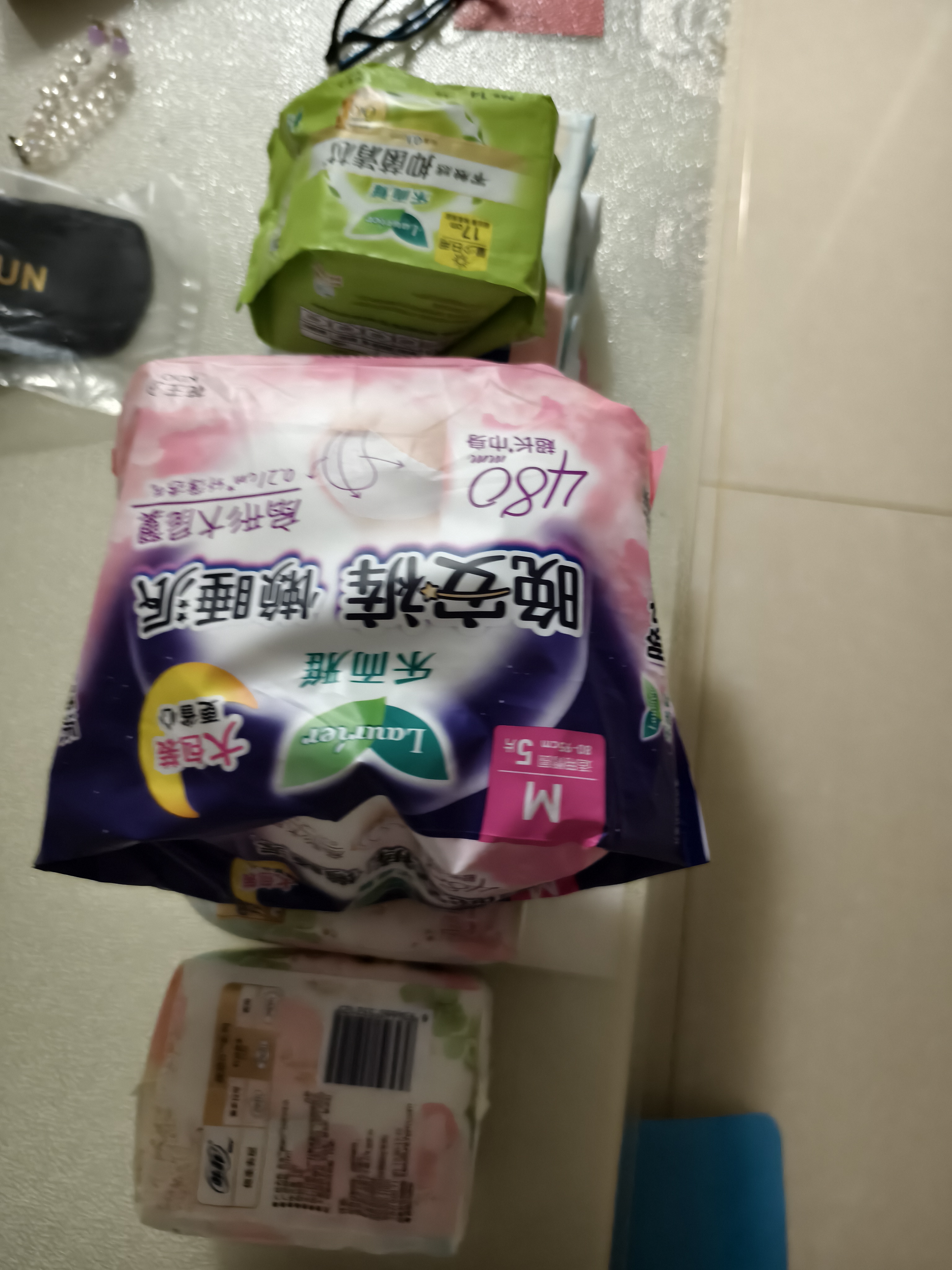 乐而雅花王懒睡派晚安裤M码5片安睡裤夜安裤裤型卫生巾姨妈巾京东自营 实拍图