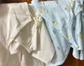 全棉时代新生儿衣服婴儿针织蝴蝶衣纯棉四季连体服【京东专供】 鸭+黄52码 实拍图