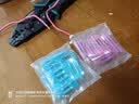 际工防水电线连接器接线端子热缩带胶阻燃中接管接头紫铜中间端子 BHT1.25红色20只(0.5-1.5平方) 实拍图