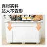 京东京造衣物收纳箱大号整理箱塑料玩具收纳车载后备箱储物箱 170L 白色 实拍图